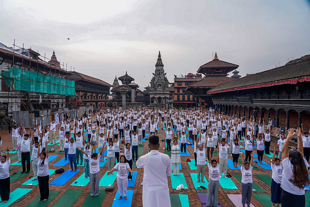 International Yoga Day: Thousands gather in Nepal’s Pokhara to celebrate ‘Yoga for Healthy Ageing’