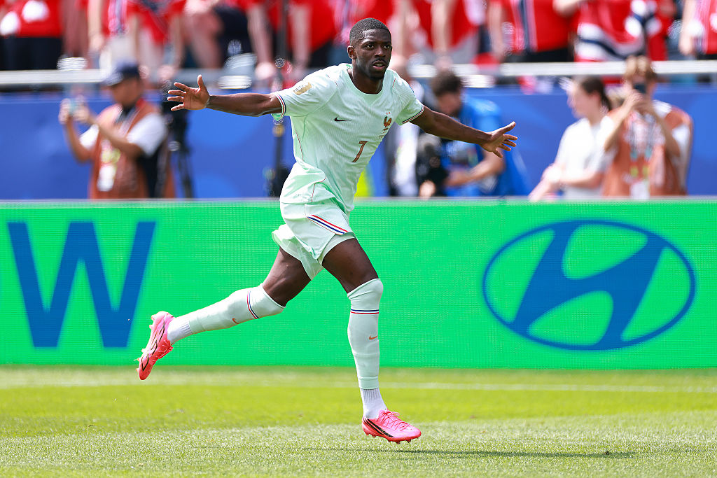 Dembele’s quick-fire treble powers France to 4-1 win over second-string Norway