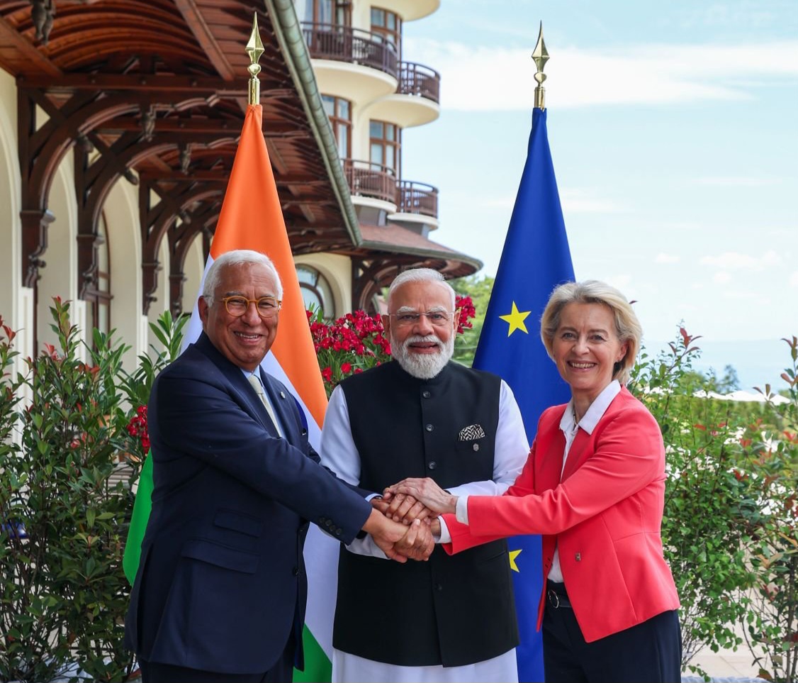 PM Modi, EU leaders review ties at G7 Summit, push for early implementation of FTA