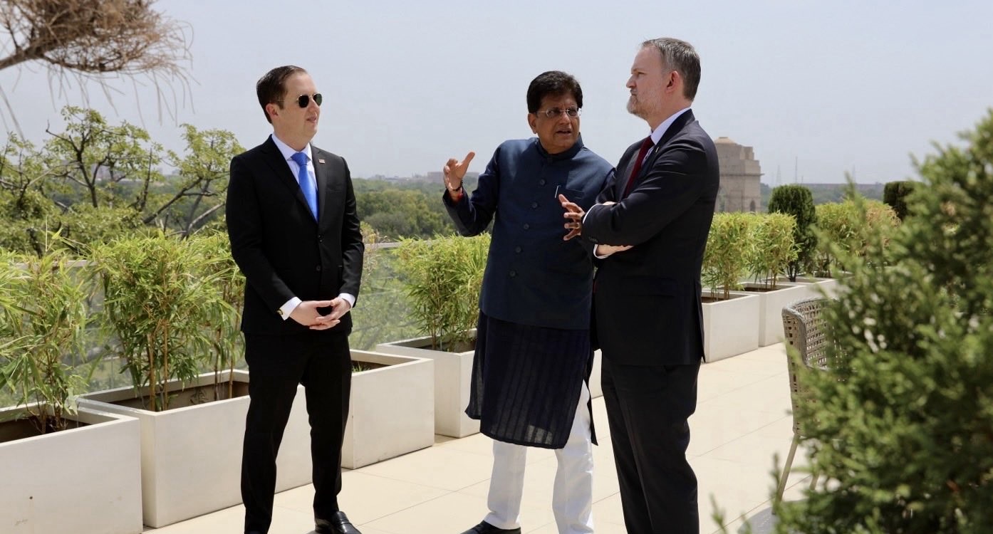 US Trade representative Jamieson Greer in Delhi for key meetings with Piyush Goyal