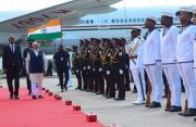 PM Modi Arrives in Seychelles for Three-Day State Visit, Receives Warm Welcome
