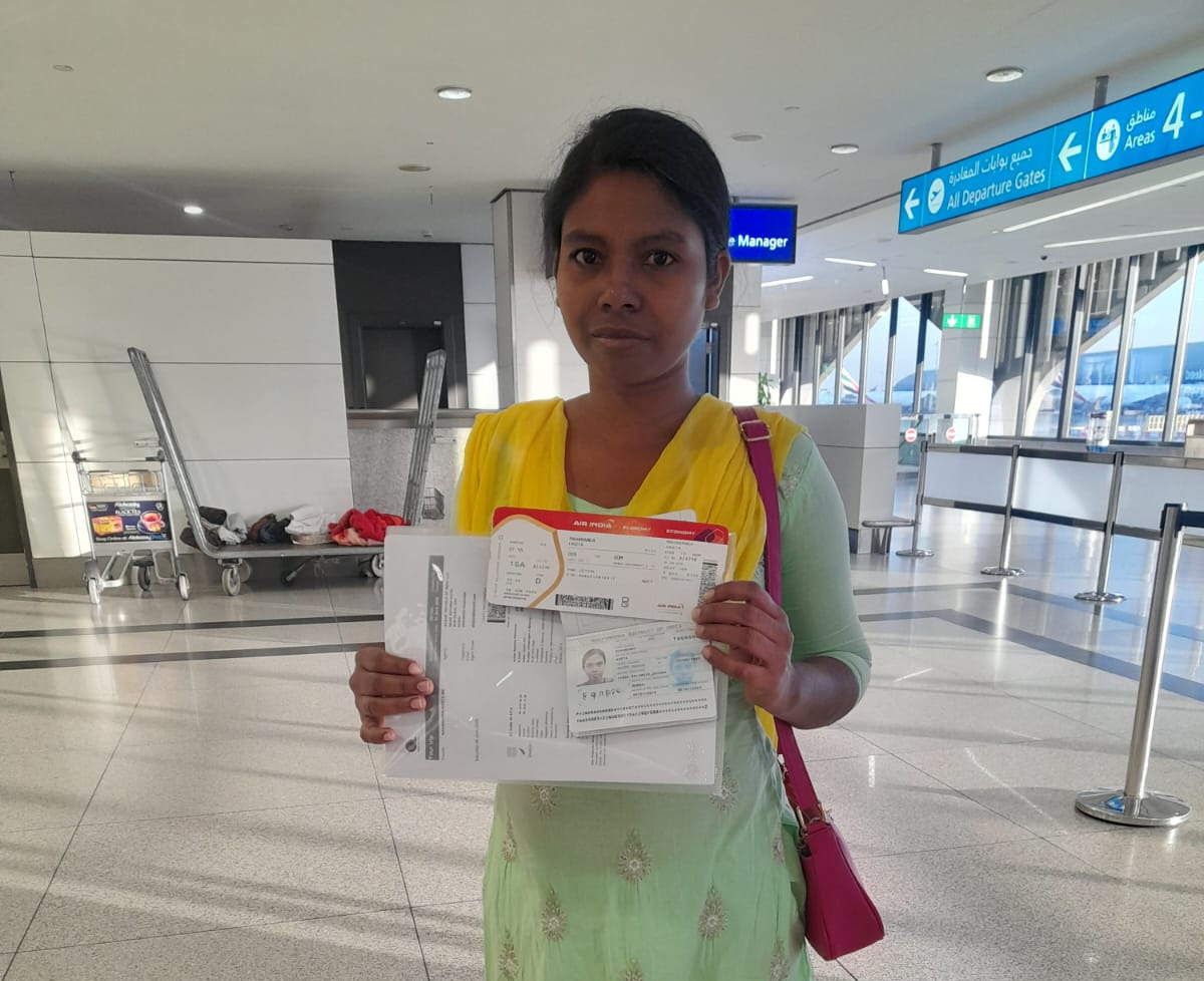 Indian mission in Dubai brings Odisha woman home after years of separation from family