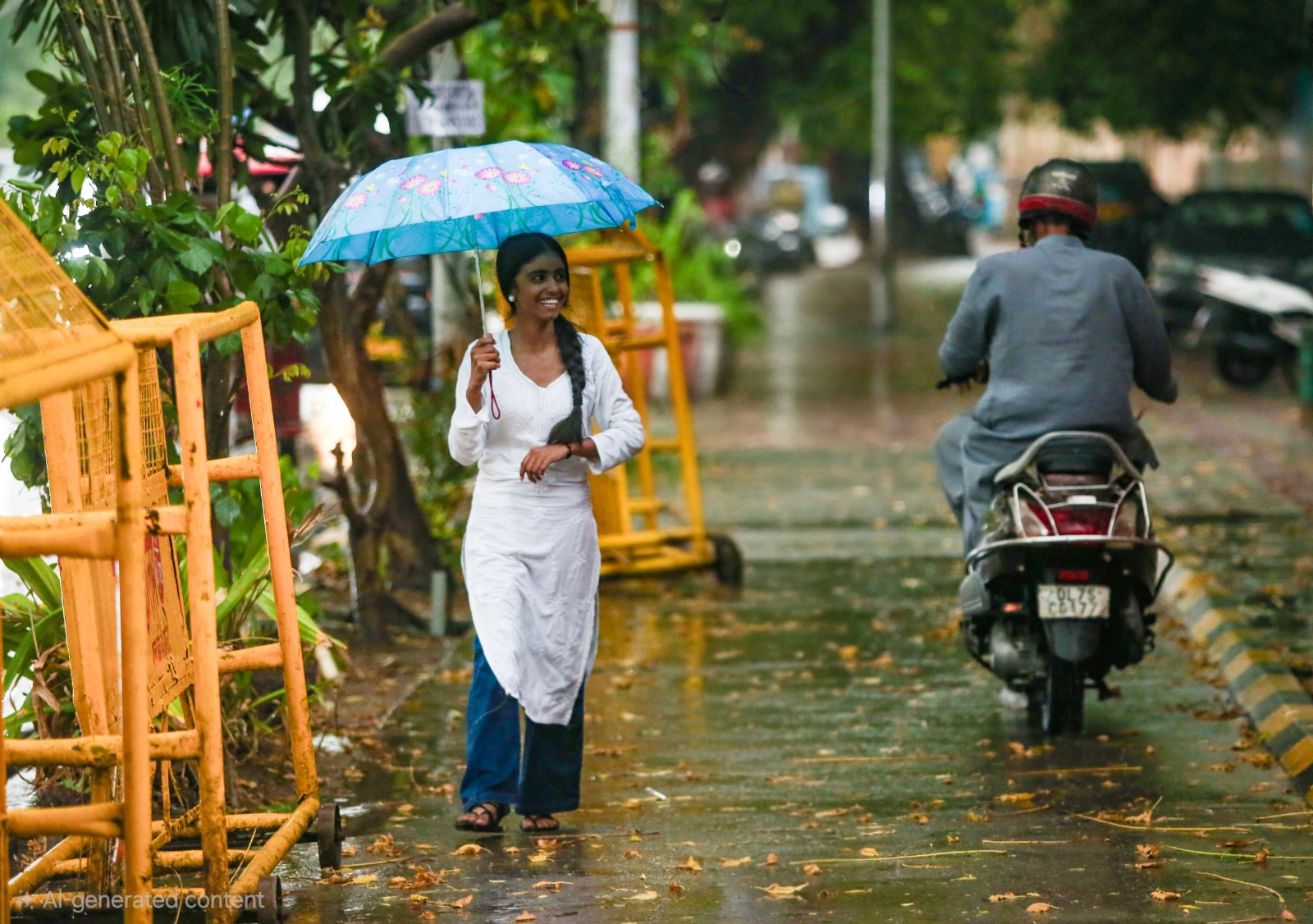 Light rain brings relief to Delhi-NCR; IMD predicts thunderstorms, gusty winds