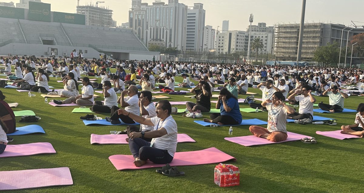 Thousands mark International Yoga Day in Dubai with mass sessions