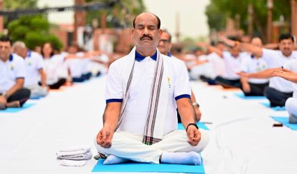 Yoga is a powerful means of maintaining mental peace and emotional balance: Lok Sabha Speaker Om Birla
