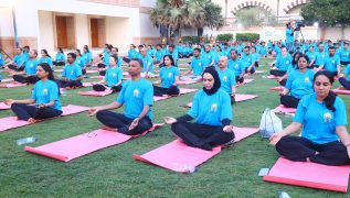 International Day of Yoga Celebrated in Muscat with Focus on Healthy Ageing