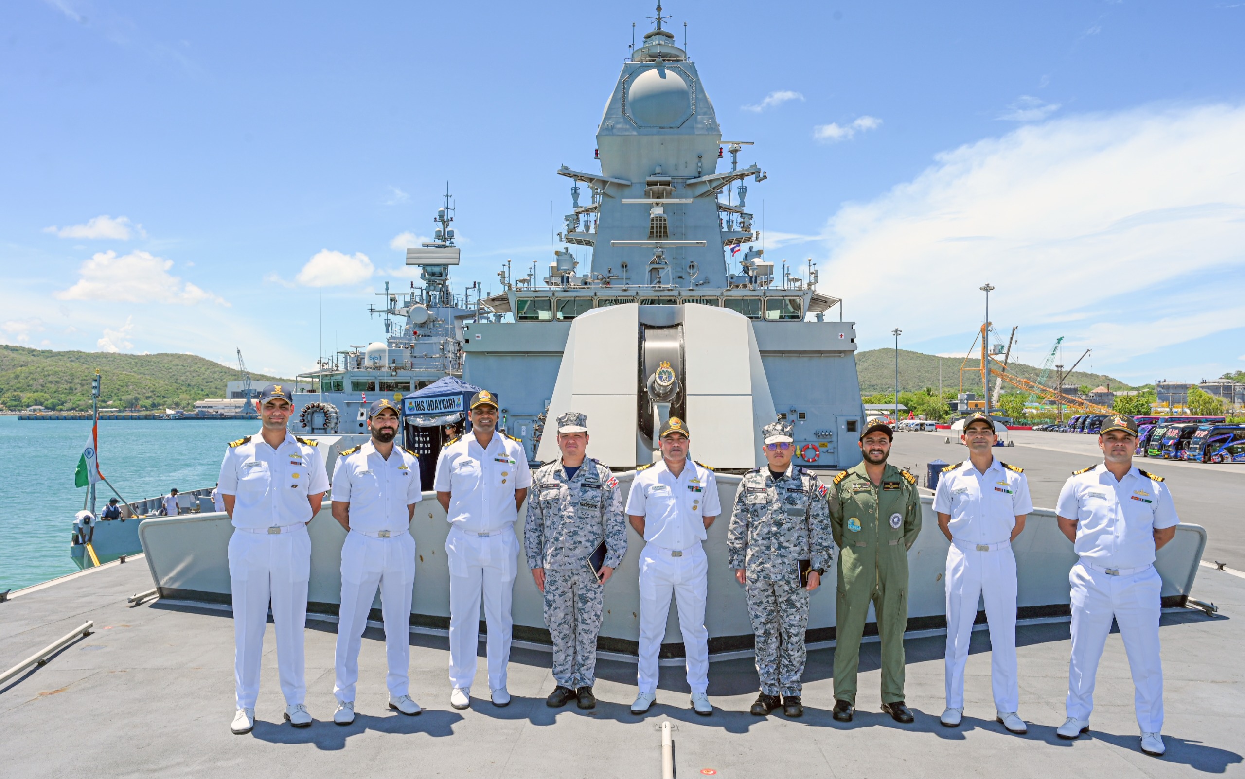 Indian Navy’s Eastern Fleet ships arrive in Thailand to deepen maritime cooperation