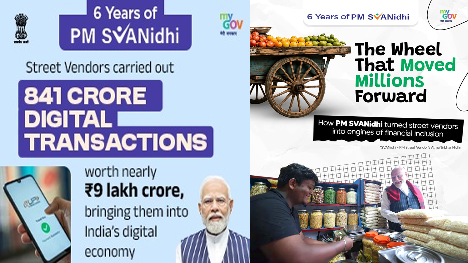 PM Modi highlights six years of PM SVANidhi, praises street vendors’ contribution to economy