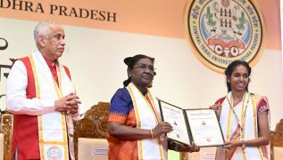 President Murmu urges tribal students to blend modern education with cultural roots at CTU Andhra Pradesh convocation