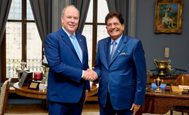 India-Monaco ties will continue to scale new heights in years ahead: Piyush Goyal