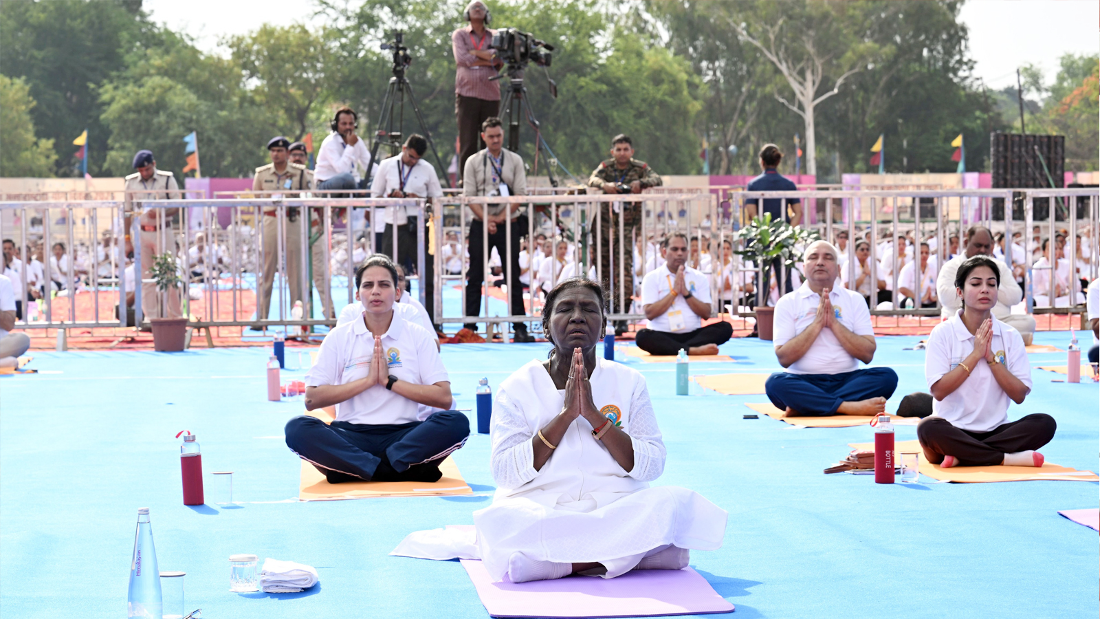 President Murmu leads Yoga Day celebrations in Jabalpur, calls yoga a path to global well-being