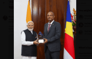 PM Modi Conferred Seychelles' Highest Civilian Honour 'Guardian of the Blue Horizon'