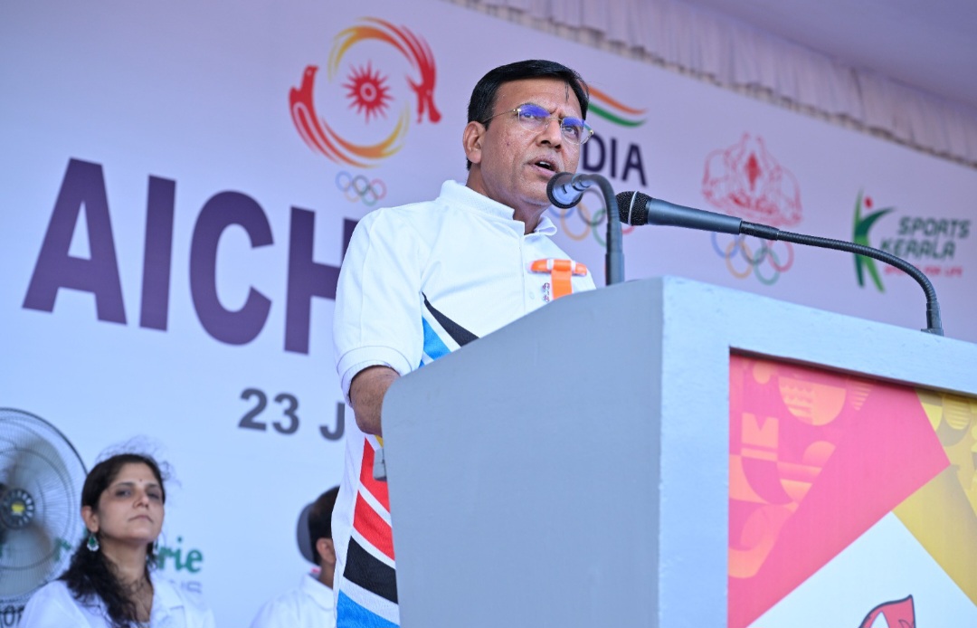 Asian Games Fun Run draws over 40,000 participants in Thiruvananthapuram 
