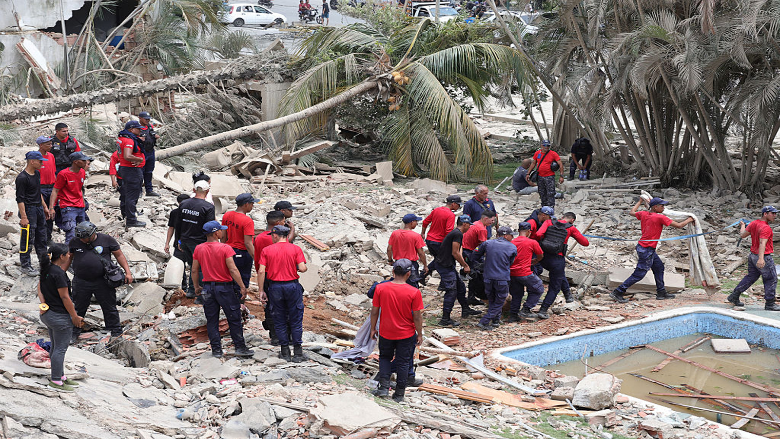 Venezuela races to rescue hundreds trapped in rubble after major twin earthquakes