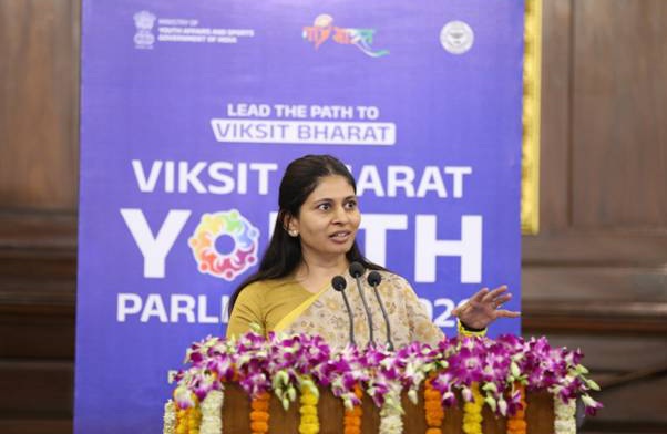 Viksit Bharat Youth Parliament 2026 concludes, Raksha Khadse urges youth to lead nation-building