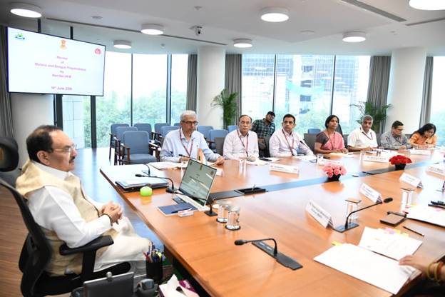 Union Health Minister JP Nadda reviews dengue and malaria preparedness ahead of monsoon season