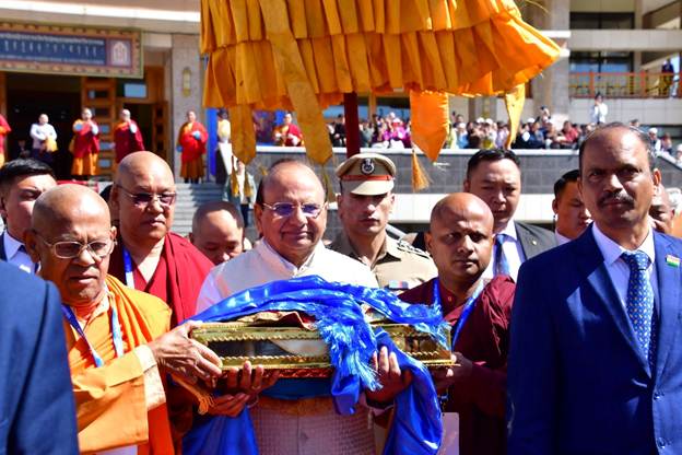 Holy Relics of Buddha’s Chief Disciples Return to India After 10-Day Exposition in Mongolia