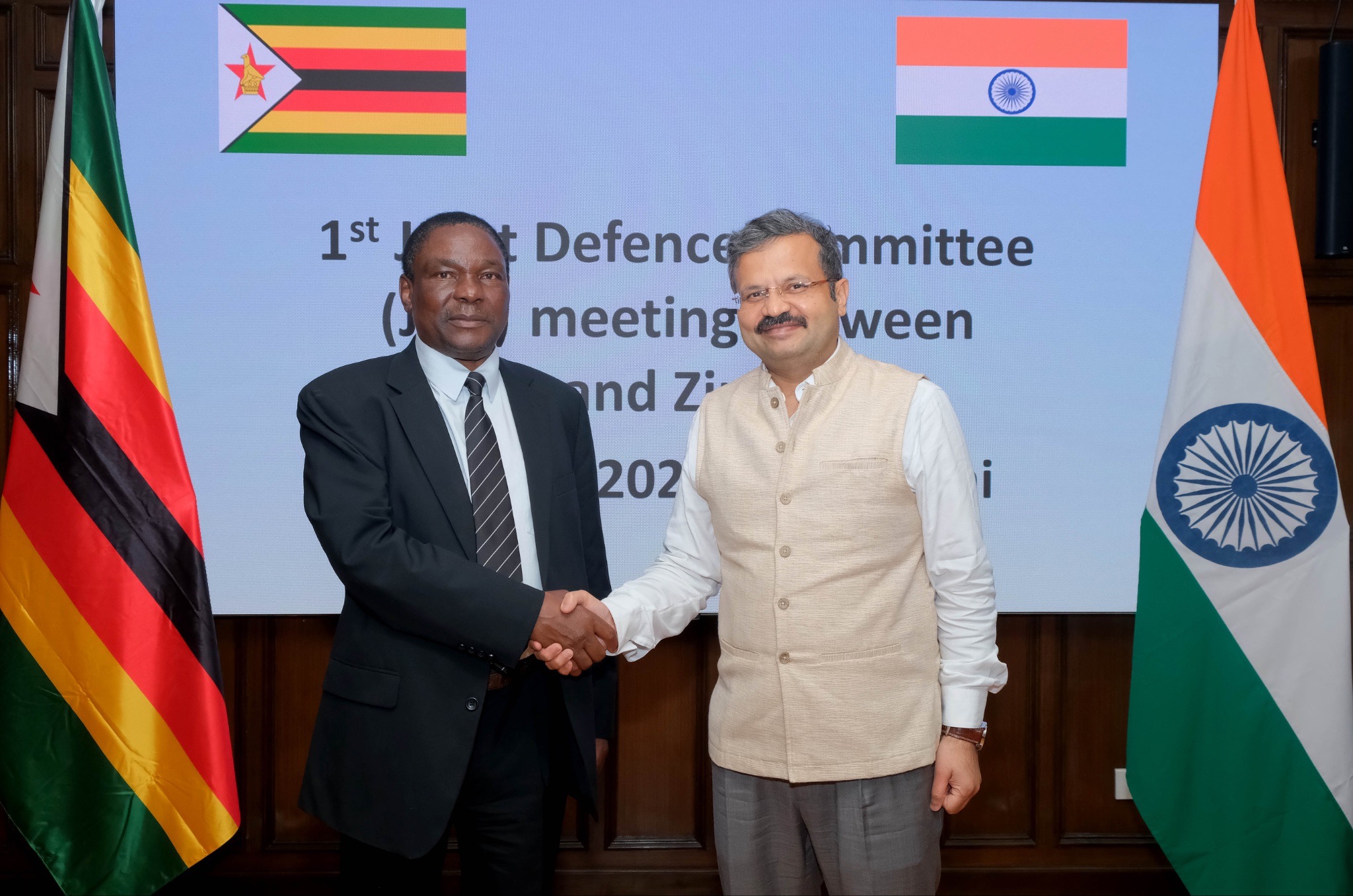 India, Zimbabwe Agree to Expand Defence Cooperation at First Joint Defence Committee Meeting