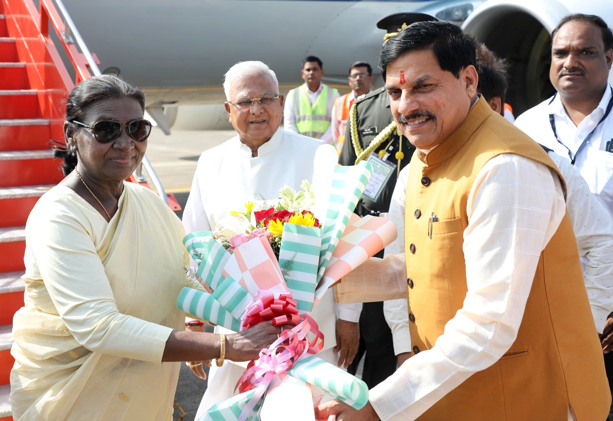 Prez Murmu begins 5-day MP visit, receives warm welcome in Indore