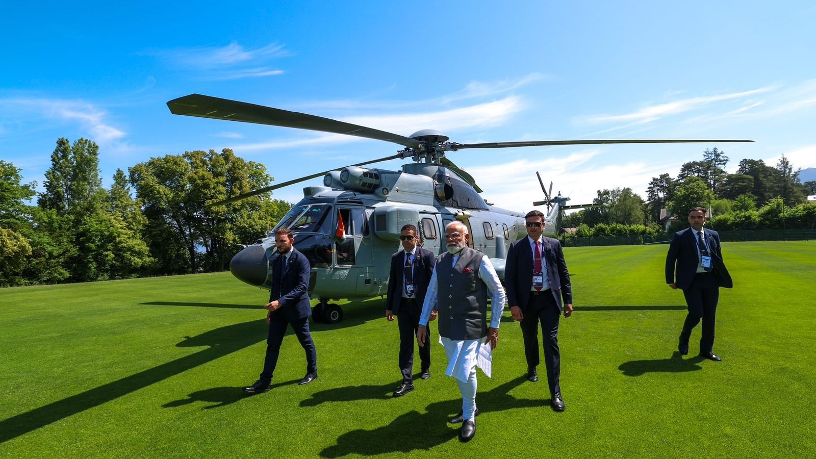 PM Modi arrives in France for G7 Summit after concluding historic Slovakia visit