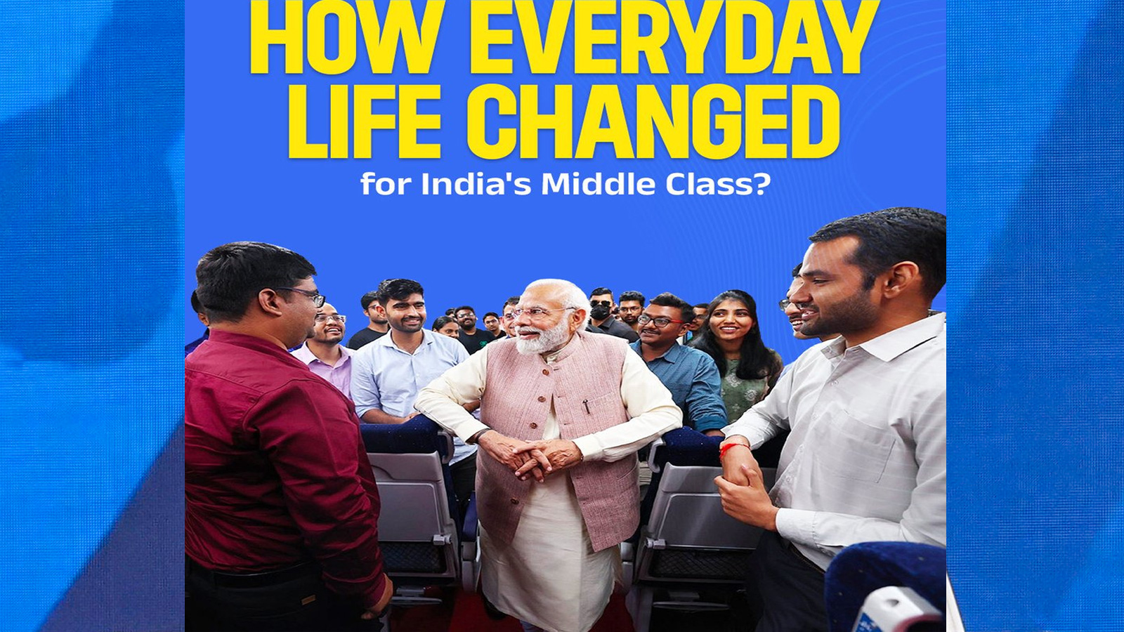 PM Modi highlights government’s efforts to improve ease of living for middle class