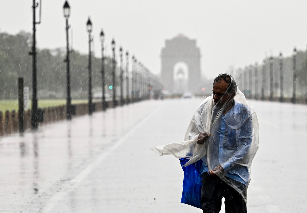 Delhi braces for more rain as IMD issues orange alert after hottest July day in two years