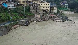 DDMO alerts system activated as water level nears warning mark in Rudraprayag amid heavy rainfall