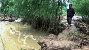 Heavy rains trigger massive flash floods in Beerwah and Khag areas of Kashmir's Budgam district