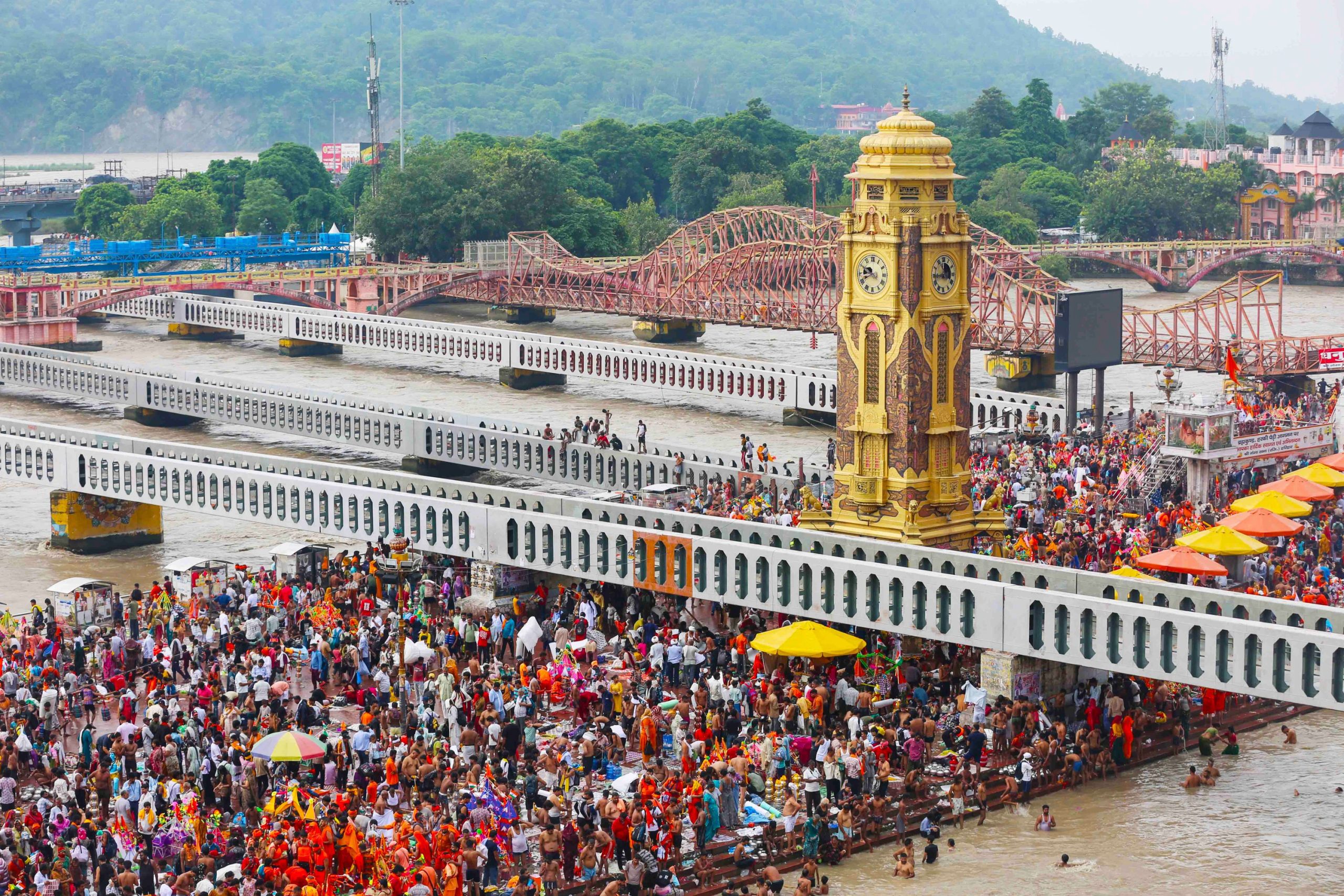 Devotees throng Shiva Temples to welcome holy month of Sawan
