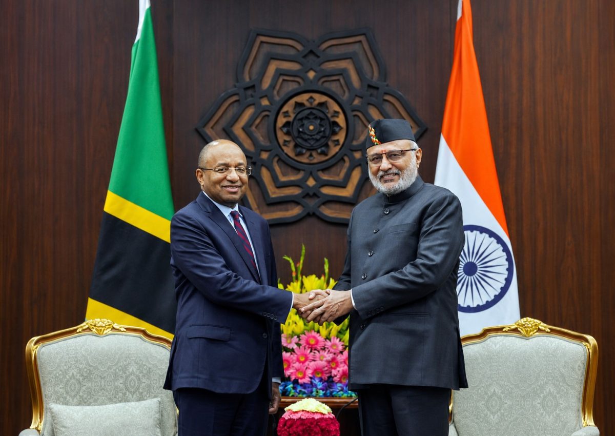 V-P Radhakrishnan, Zanzibar President Mwinyi review India-Tanzania ties ...