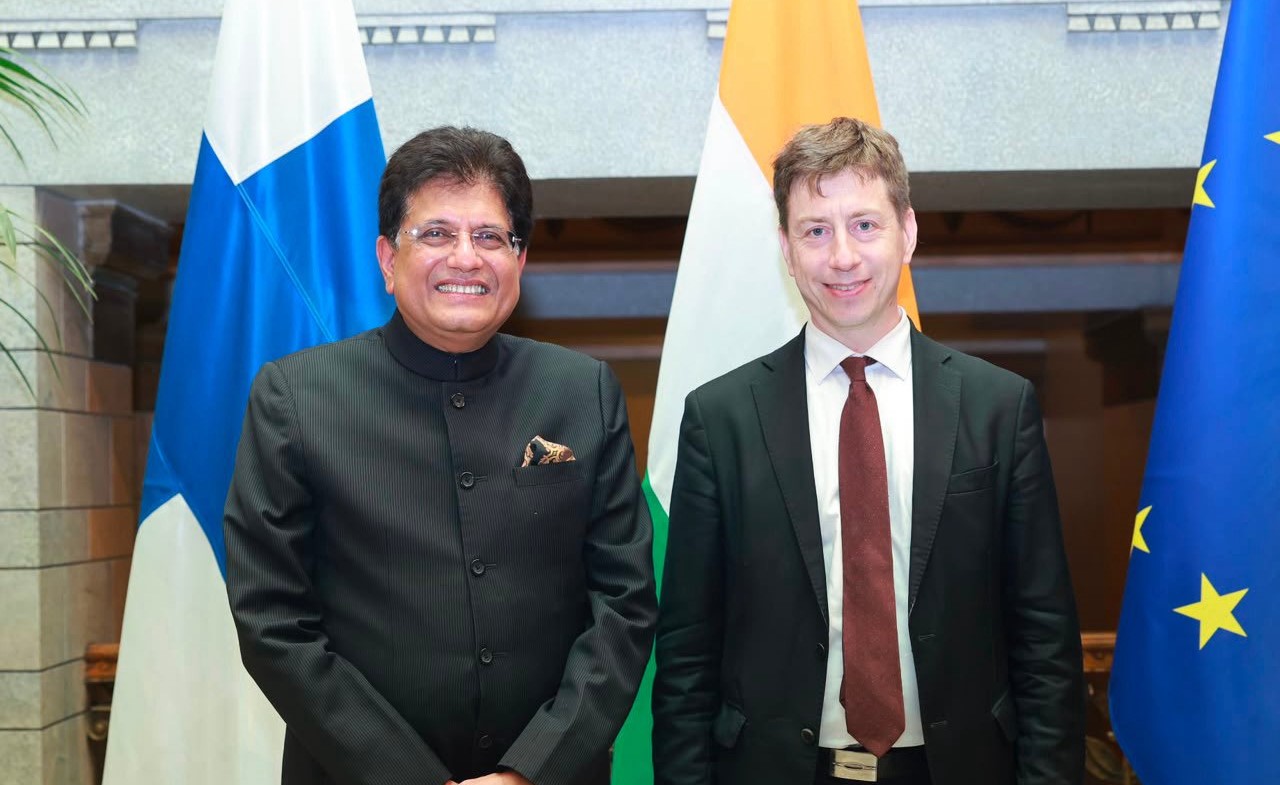 Piyush Goyal begins Finland visit; two MoUs signed to deepen India-Finland economic ties
