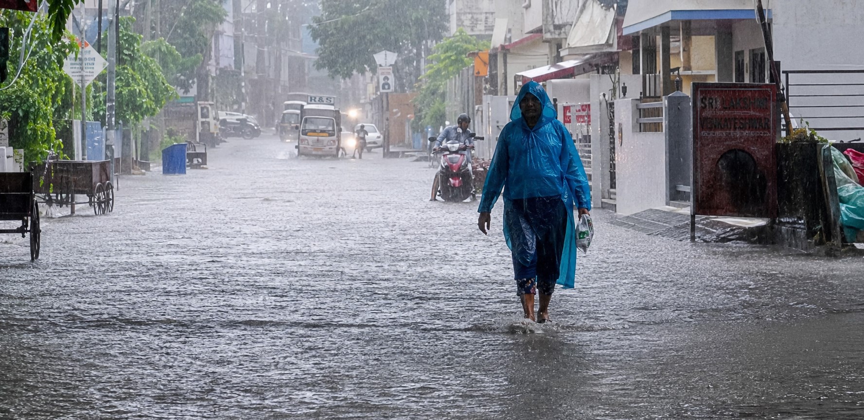 Heavy rain lashes Uttarakhand; schools shut, Char Dham pilgrims advised caution