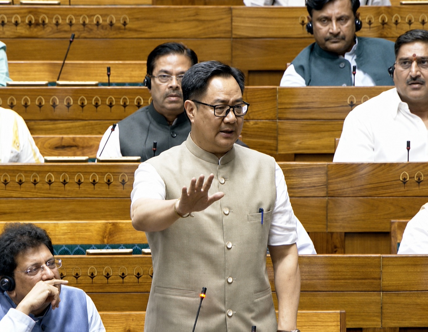 Govt ready for early Parliament debate on NEET paper leak, urges Opposition to help finalise agenda: Rijiju