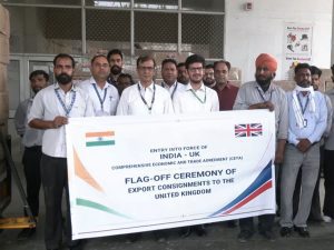 First UK-bound cargo under India-UK FTA takes off from Amritsar Airport