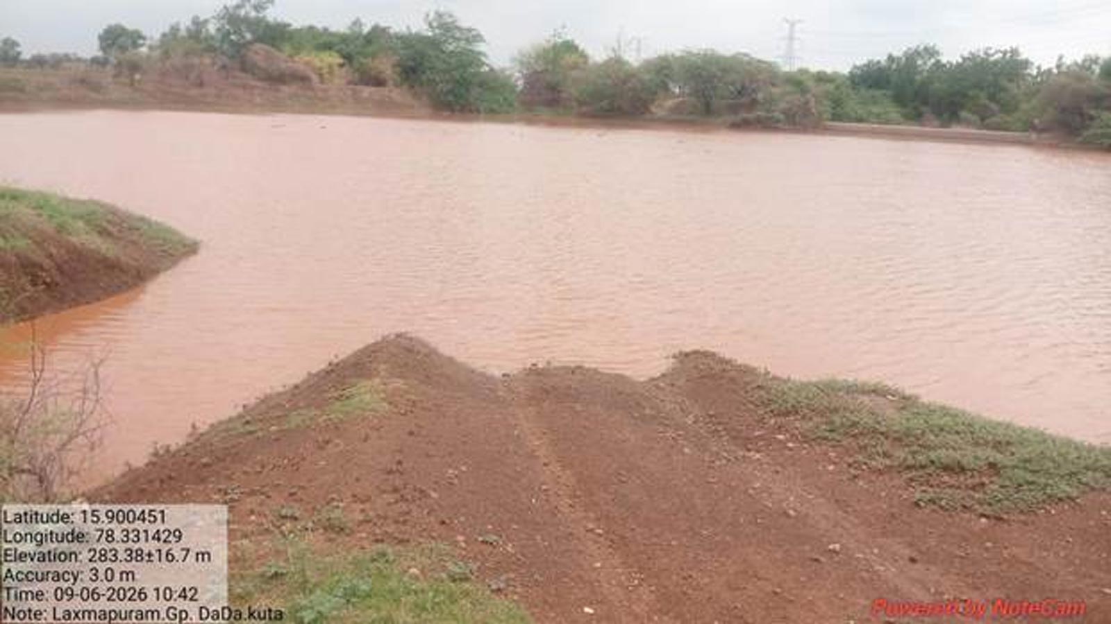 Nandyal boosts water storage capacity under Catch the Rain Campaign with over 2,100 conservation works