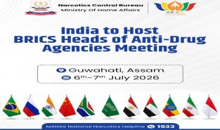 India to host BRICS anti-drug agencies meeting in Guwahati on July 6-7 to strengthen global cooperation against drug trafficking