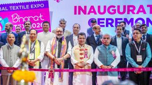 PM Modi shares article highlighting Bharat Tex 2026 as showcase of India's textile strength and Vision 2030