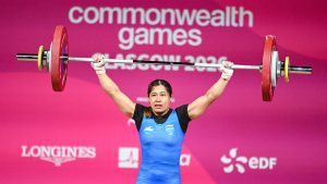 CWG 2026: Bindyarani Devi wins Bronze in women's 58kg weightlifting, India's medal tally rises to six