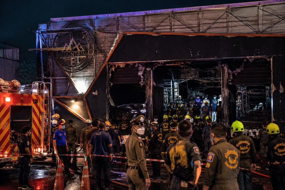 Bangkok governor vows tighter regulations as pub fire death toll rises to 30