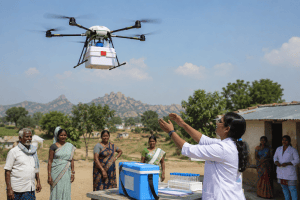 Drone-assisted transport of TB samples cuts diagnostic delays, lowers patient expenses: ICMR study