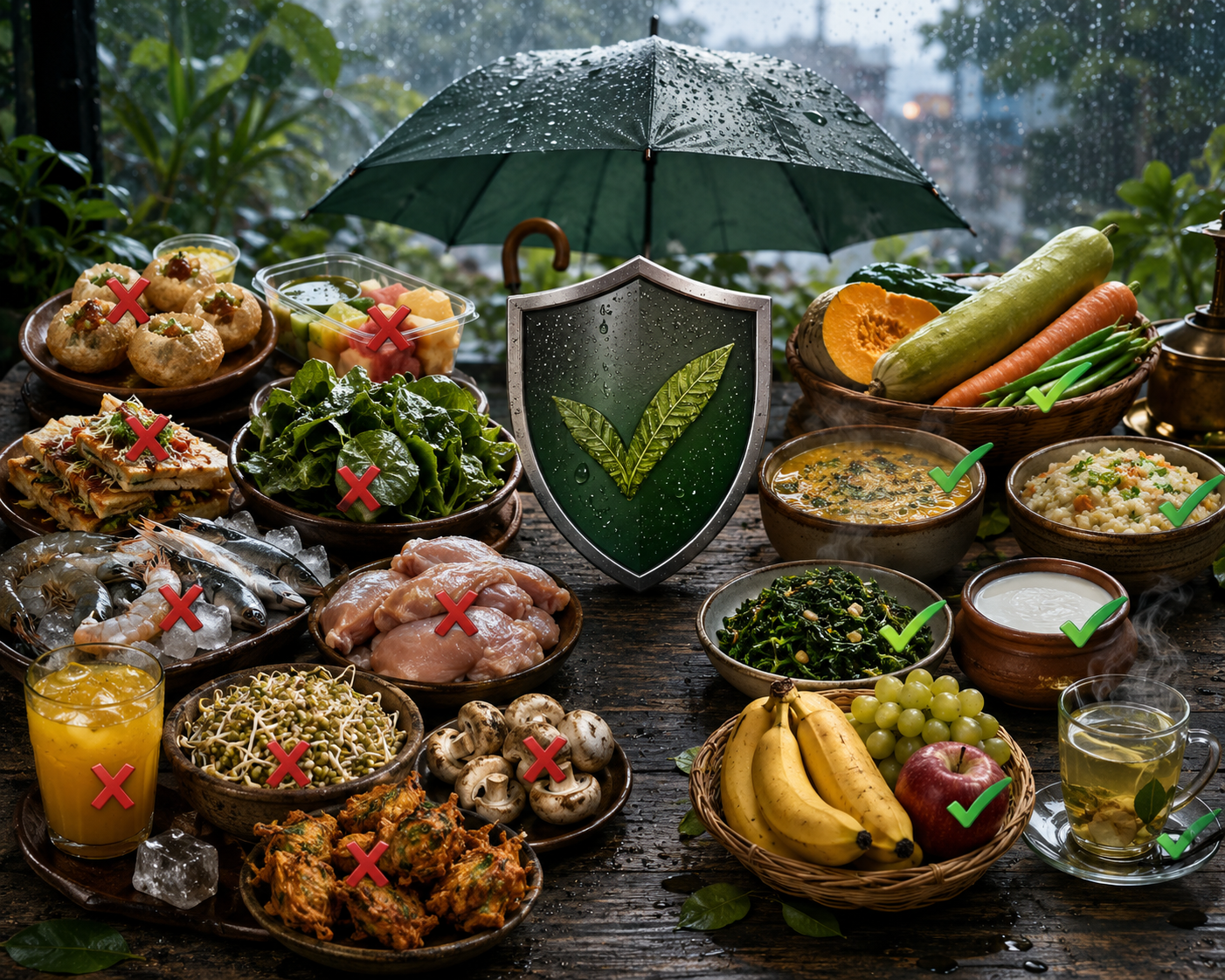 Monsoon Diet: Foods to Avoid to Reduce the Risk of Seasonal Infections
