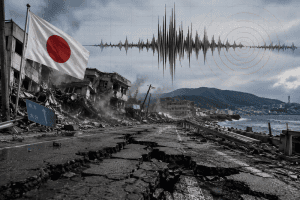 Major quake hits southern Japan, workers missing after mall blast