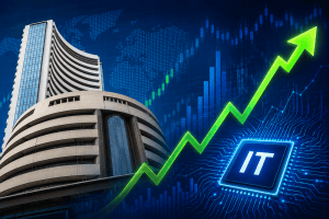Indian Markets Open Nearly 1% Higher; IT Stocks Lead Rally