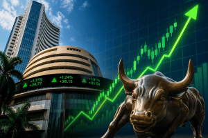 Markets open positive amid global optimism, sustained FII inflows