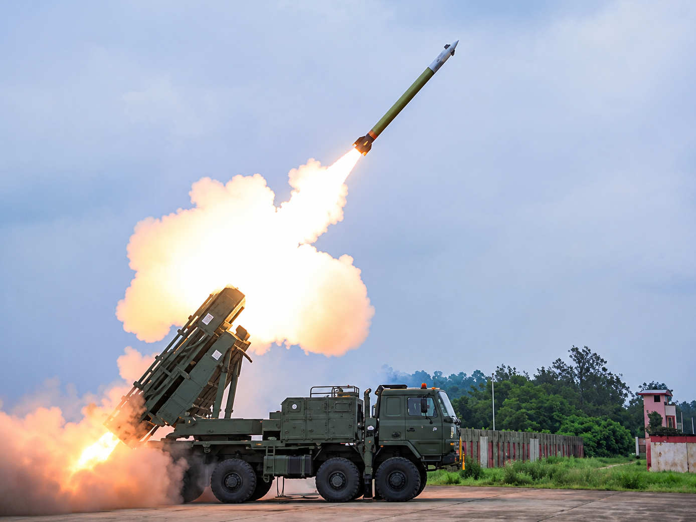DRDO successfully flight-tests Pinaka Long Range Guided Rocket with 60-km minimum range