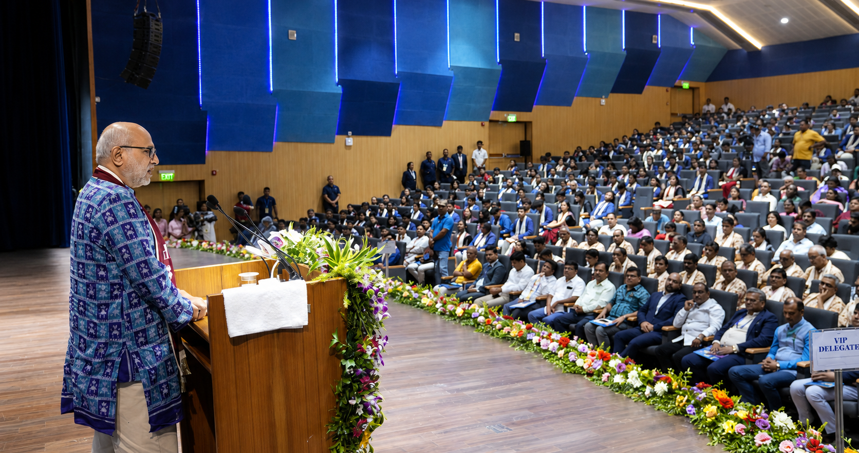 V-P Radhakrishnan urges young scientists to drive innovation for Viksit Bharat at NISER graduation ceremony