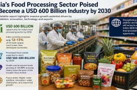 India’s food processing sector poised to become a $600 billion industry by 2030: Report