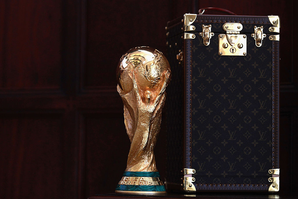 Louis Vuitton trophy case sees World Cup’s iconic prize travel in luxury