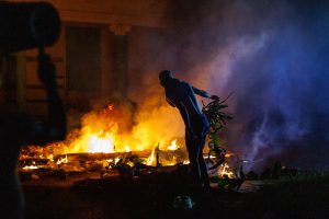 Protests break out in Havana as Cuba struggles to restore electricity