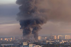 Russia launches third air attack on Kyiv in a week, officials say
